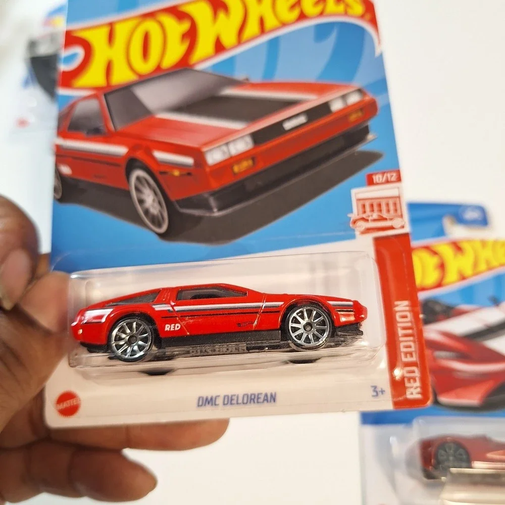 Hot Wheels Target Red Edition Dmc Delorean/ Toyota Van/ Chevette & More